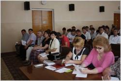 Засідання сесії Баштанської районної ради»