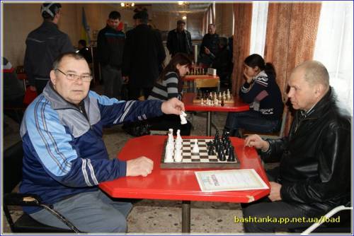 Районні змагання з шахів (м. Баштанка)