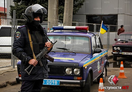 Из бывших бойцов николаевского «Беркута» сформировали новую спецроту милиции (фото и видео)