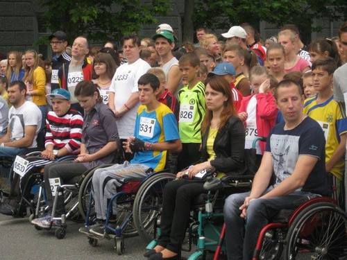 Легкоатлетичний забіг у Миколаєві з нагоди Міжнародного Олімпійського дня»