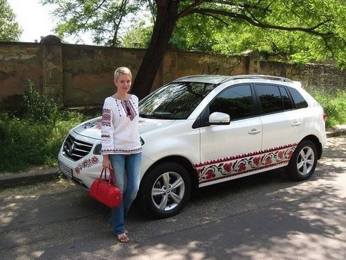 Авто в вышиванках – новый тренд на николаевских улицах