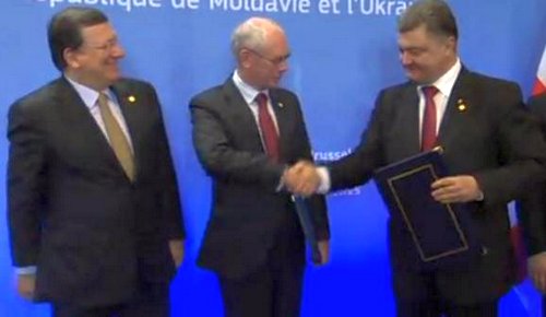 Україна підписала угоду про асоціацію з ЄС