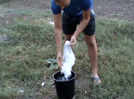 Відео: Продовження в Баштанці акції Ice Bucket Challenge. Михайло Данилюк прийняв виклик від Василя Гонти»