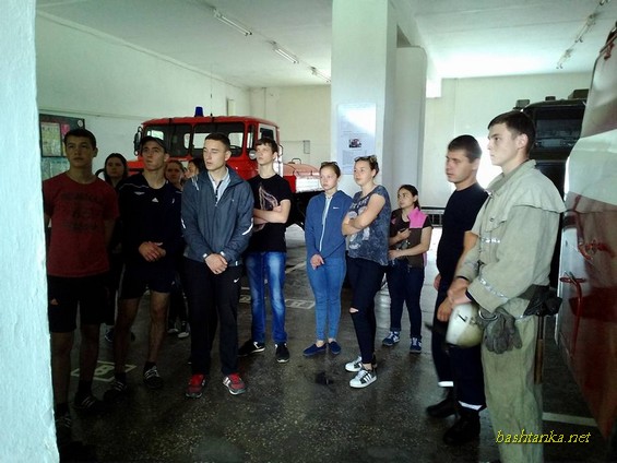 Учні Баштанської ЗОШ №2 відвідали пожежну частину
