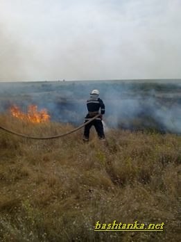 Баштанським рятувальникам непереливки - щодня пожежа!»