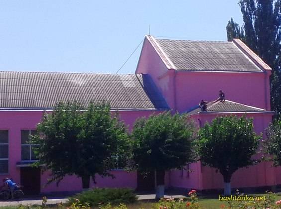 Ремонт фасаду та даху Баштанського районного Будинку культури