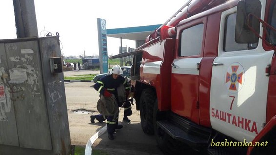 Навчання пожежників у Свято-Миколаївському храмі м. Баштанка»