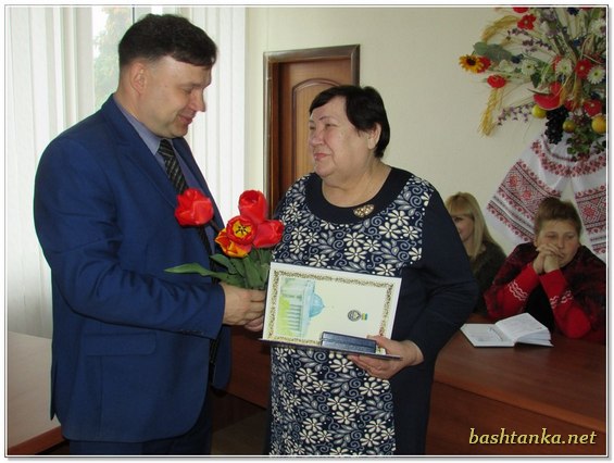 Почесна нагорода для голови Баштанської районної ветеранської організації