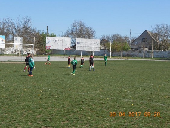 Спонсорская помощь детскому футболу в Баштанке