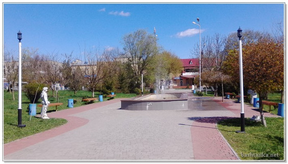 Запрацював фонтан у парку ім. Т. Г. Шевченка м. Баштанка»