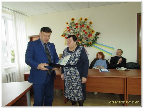 Почесна нагорода для голови Баштанської районної ветеранської організації