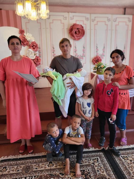 У Баштанському районі - нові сім'ї та народження дітей