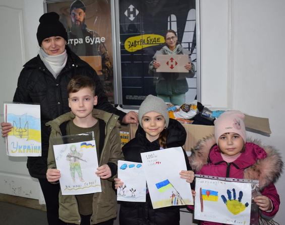 Допомога захисникам України від юних вихованців Баштанки»