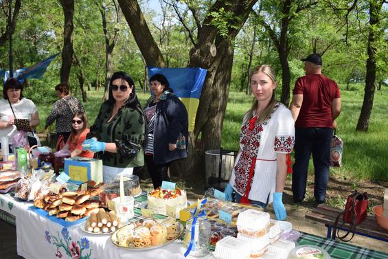 У місті Баштанка проведено благодійний ярмарок на підтримку морських піхотинців ЗСУ