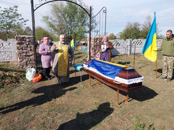 Володимирівська громада з болем у серці провела в останню путь Згуровського Віталія та Костарева Михайла