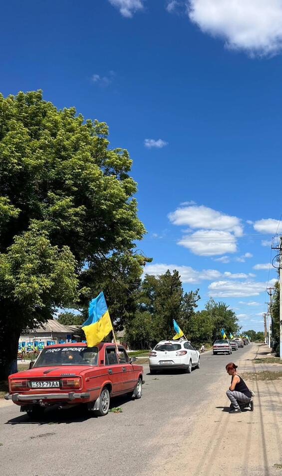 Володимирівська громада провела в останній земний шлях свого земляка, Євгенія Колеснікова