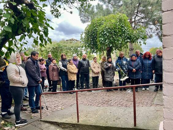 У селищі Казанка відбулося відкриття та освячення меморіальної дошки на честь загиблого захисника Буліча Геннадія